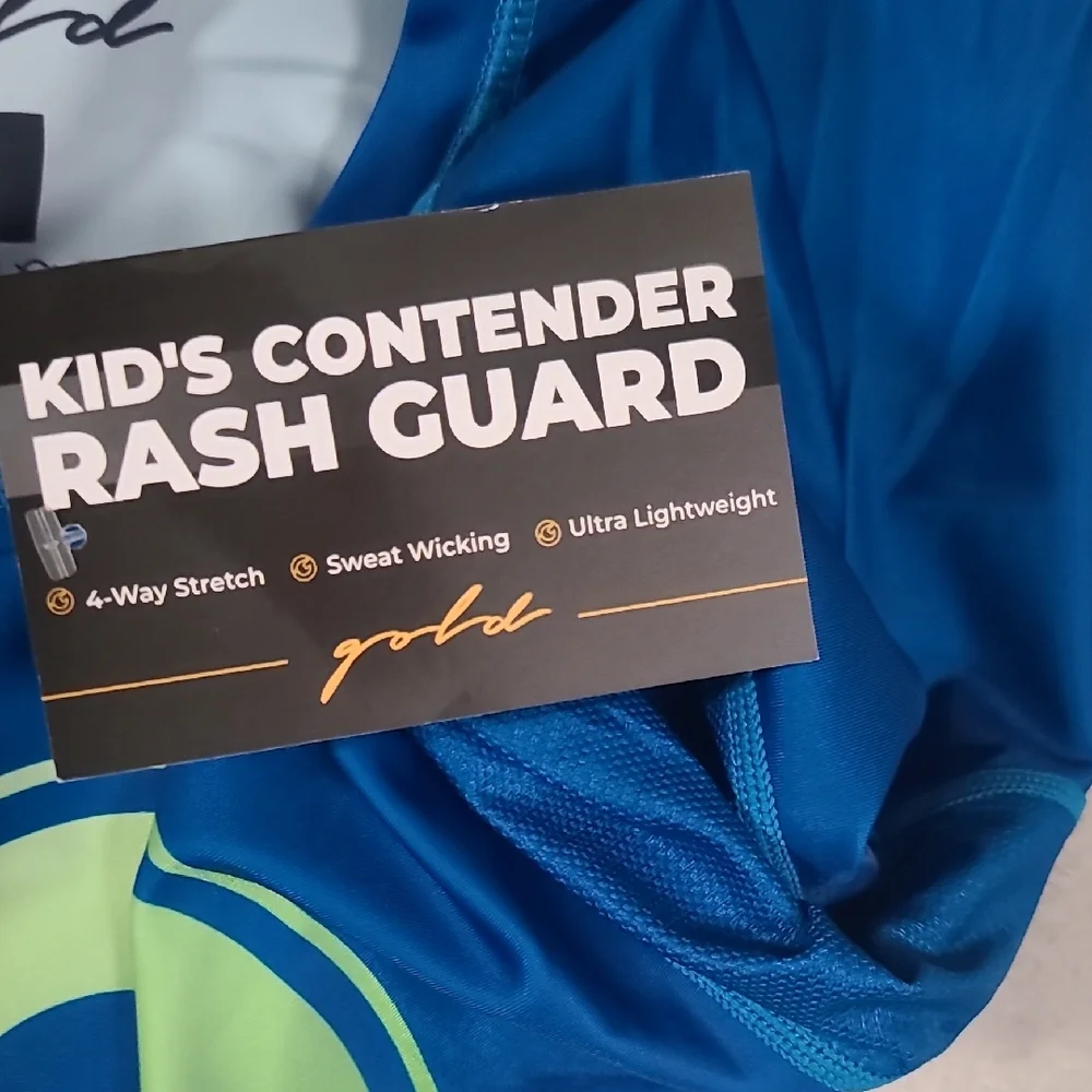 Kids' Contender Rash Guard. - Picture 6 of 7